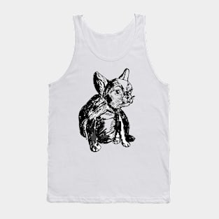 French Bulldog Cute Drawing Tank Top